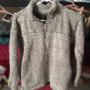 A fleece pullover!!!